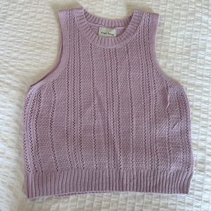 Lavender Sweater Vest